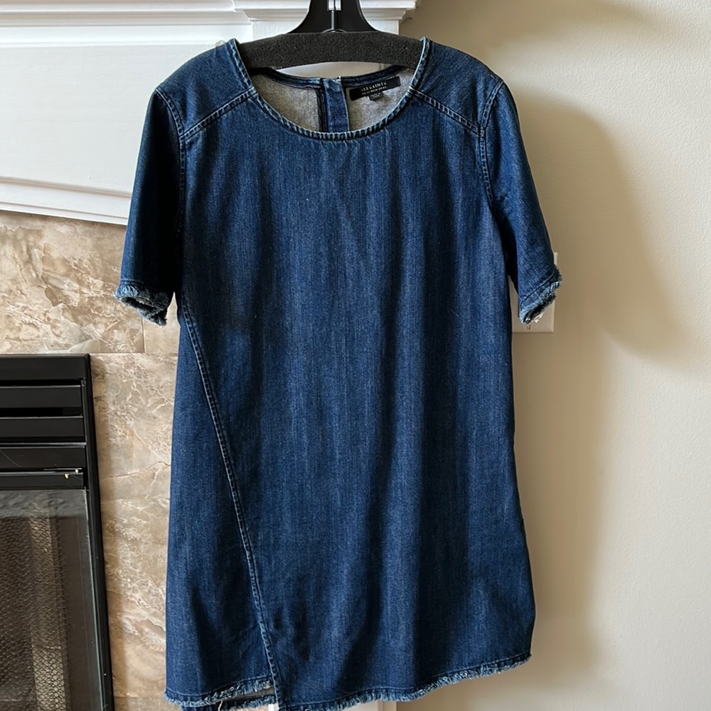 All Saints | Denim Mini Dress